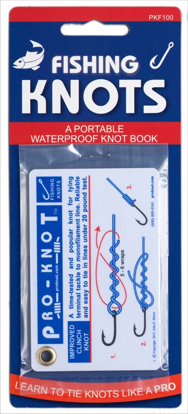 Pro-Knot Fly Fishing Knot Cards - Waterproof Knot Cards With 12 Best Fly  Fishing Knots | Easy To Follow Knot Tying Instructions | Fly Fisherman Gift