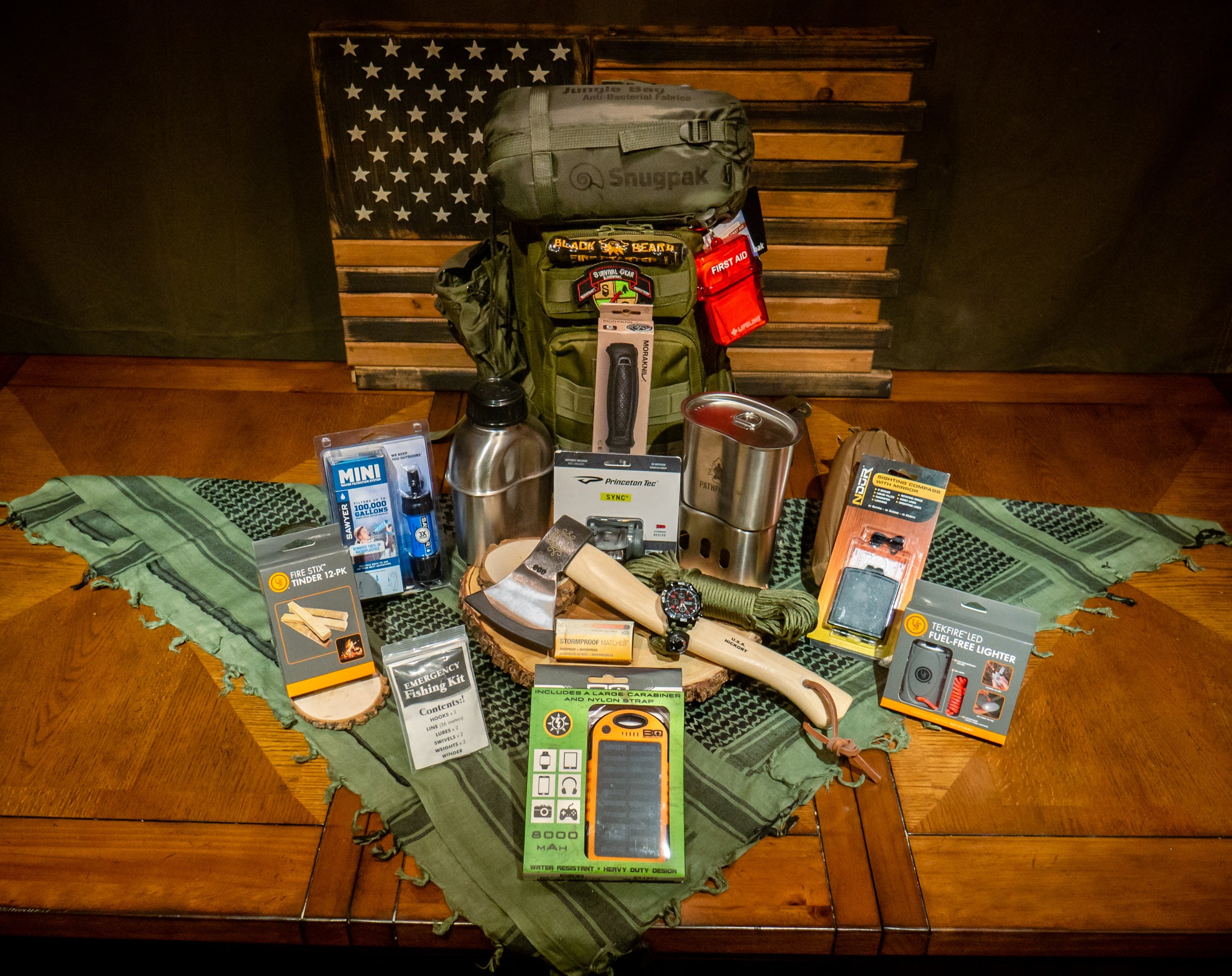 Outfitter II Person Wilderness Survival Kit  Outdoor survival gear,  Survival bag, Survival equipment