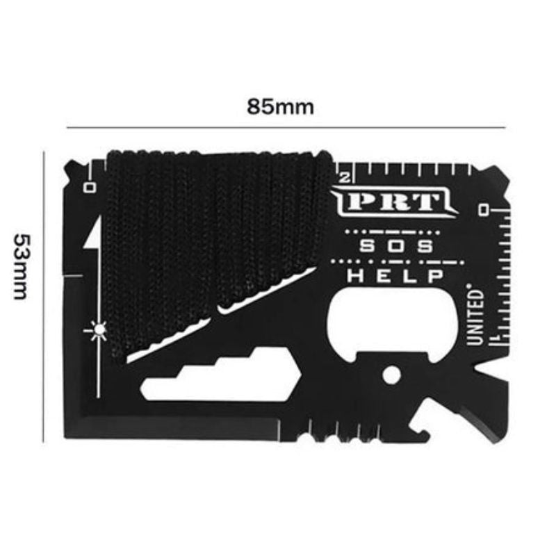 PRT SOS 14-in-1 Credit Card Survival Multi Tool