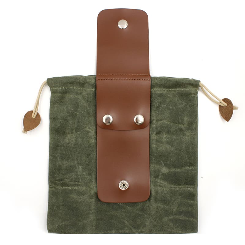 Waxed Canvas Foraging Pouch | Foraging Belt Packs & Pouch – Survival Gear  BSO