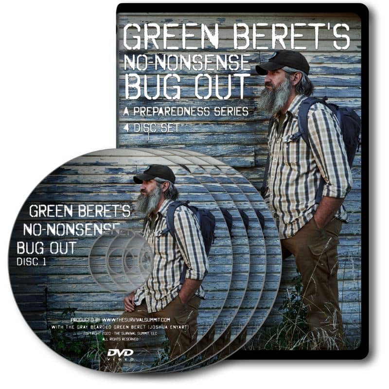 Gray Bearded Green Beret’s No-Nonsense Bug Out DVD or USB