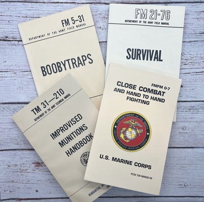 Military Manual Book Bundles