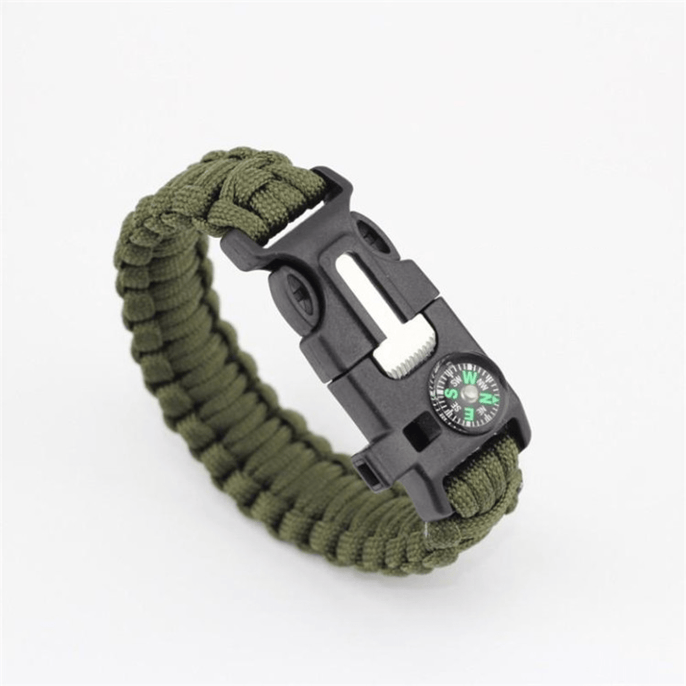 Paracord Bracelet | Black 10″ – Savior Survival Gear